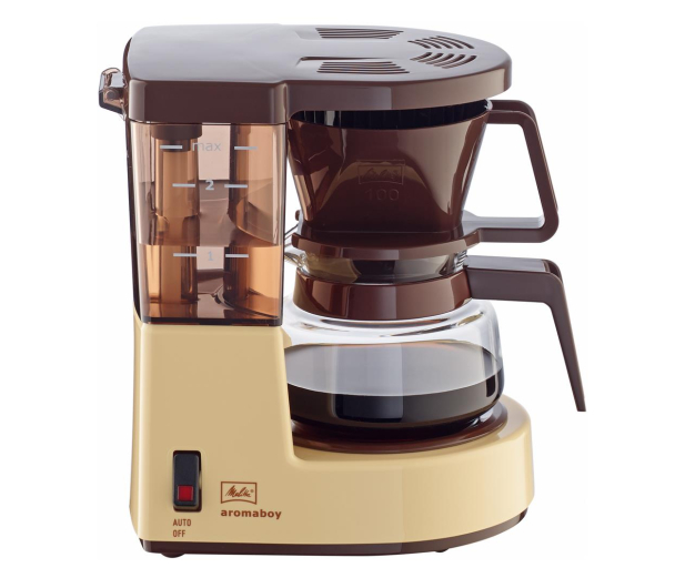 Melitta Ekspres przelewowy Aromaboy beżowy/brązowy - 1227612 - zdjęcie
